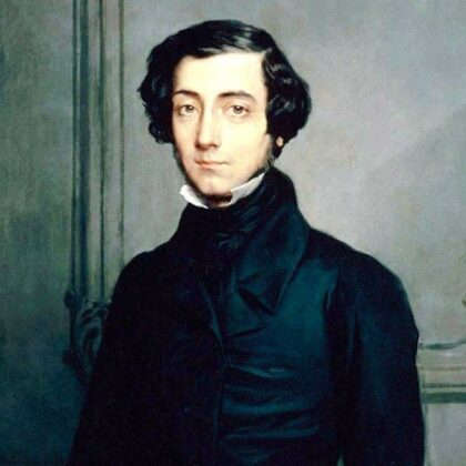 ALEXIS DE TOCQUEVILLE WAS A  FRENCH ARISTOCRAT,POLITICIAN,HISTORIAN, HE'VE  TRAVELLED TO T