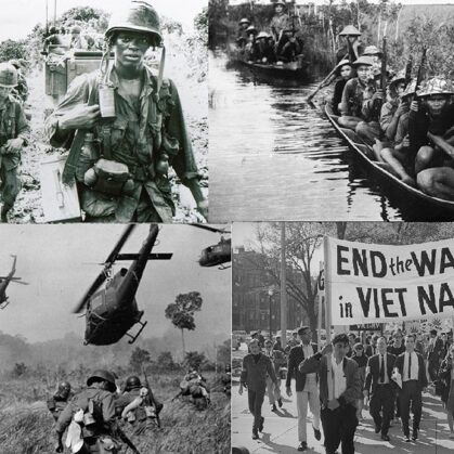 AMERICAN - VIETNAM WAR (1 NOVEMBER 1955 -30 APRIL 1975). THE VIETNAM WAR FOUGHT BETWEEN CO