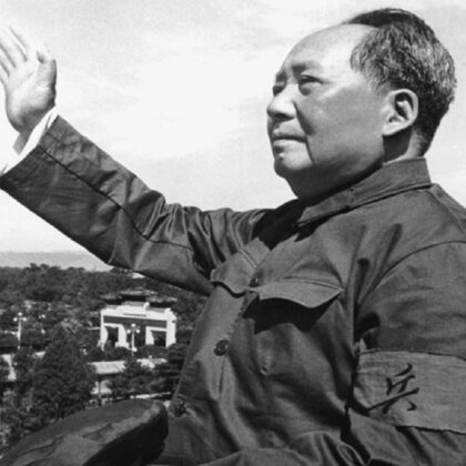 MAO ZEDONG (1893 -1976 ) WAS A NATIONALIST ICON,HE WAS FOUNDED THE PEOPLE'S REPUBLIC OF CH