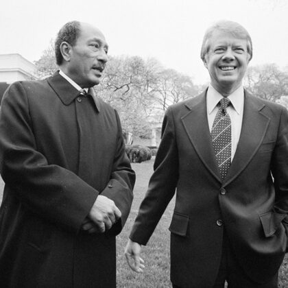 EGYPT'S PRESIDENT ANWAR SADAT WAS ASSASSINATED ON OCTOBER 6,1981, BY MEMBER OF EGYPTIAN IS