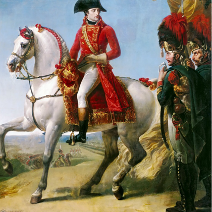 NAPOLEON BONAPARTE,THE EMPEROR OF FRANCE(1769 - 1821).WHO CONQUERED OF EUROPE IN THE EARLY