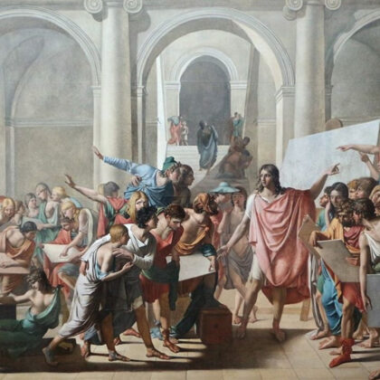 APELLES, AN ANCIENT GREEK PAINTER, WAS CONSIDERED BY MANY, INCLUDING PLINY, TO BE THE GREA