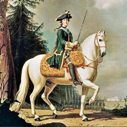 EMPRESS CATHERINE THE II OF RUSSIA (CATHERINE THE GREAT)( 1729 -1796).THIS REMARKABLE WOMA