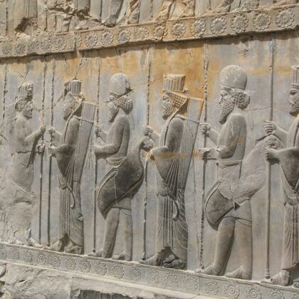 PERSEPOLIS, PERSIAN ANCIENT,THE AUDIENCE HALL OF KINGS DARIUS THE GREAT AND KING XERXES,PE