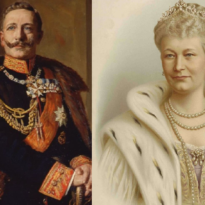 THE LAST GERMAN EMPEROR AND THE LAST KING OF PRUSSIA,WILHELM II (1859 – 1941) WAS ENGLAND'